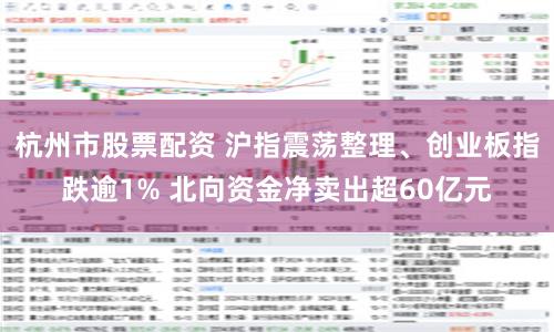 杭州市股票配资 沪指震荡整理、创业板指跌逾1% 北向资金净卖出超60亿元