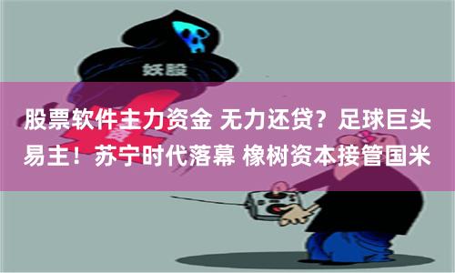 股票软件主力资金 无力还贷？足球巨头易主！苏宁时代落幕 橡树资本接管国米